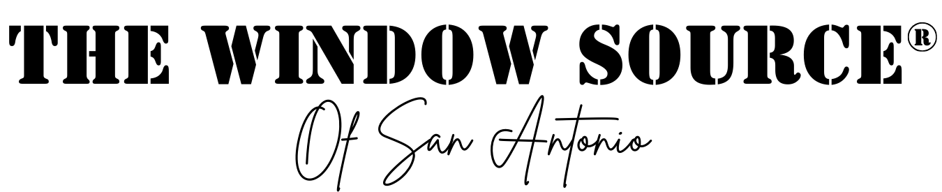 Window and door replacement logo for The Window Source of San Antonio, emphasizing energy-efficient home upgrades and flexible financing options.