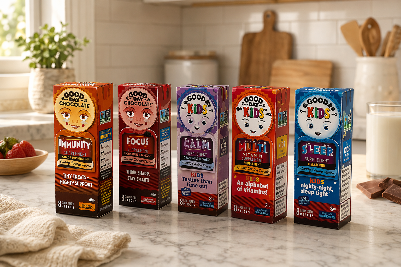 New 8ct Line - Good Day Chocolate