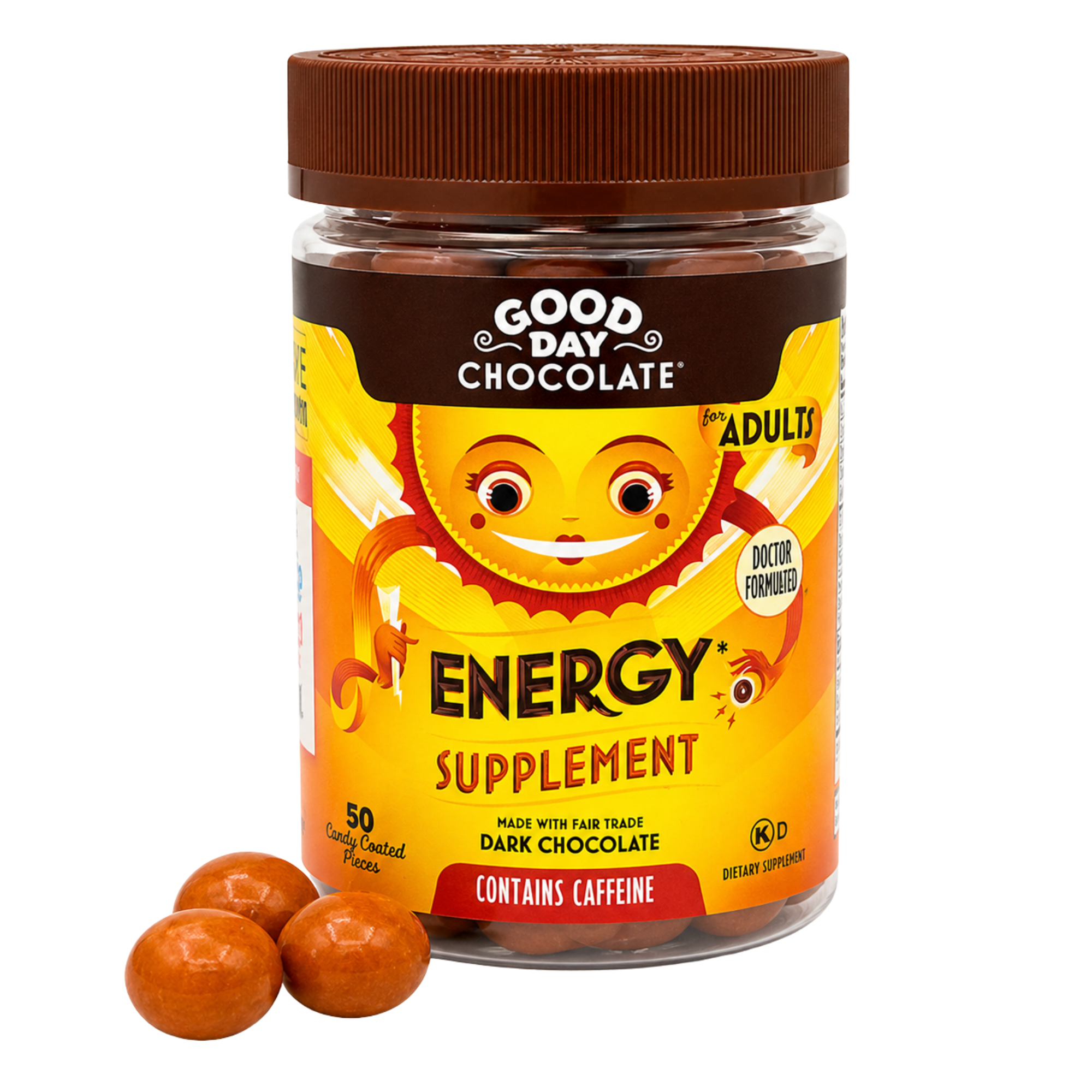 Good Day Chocolate Energy Bottle