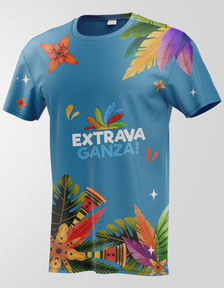 Blue Carnival Tee