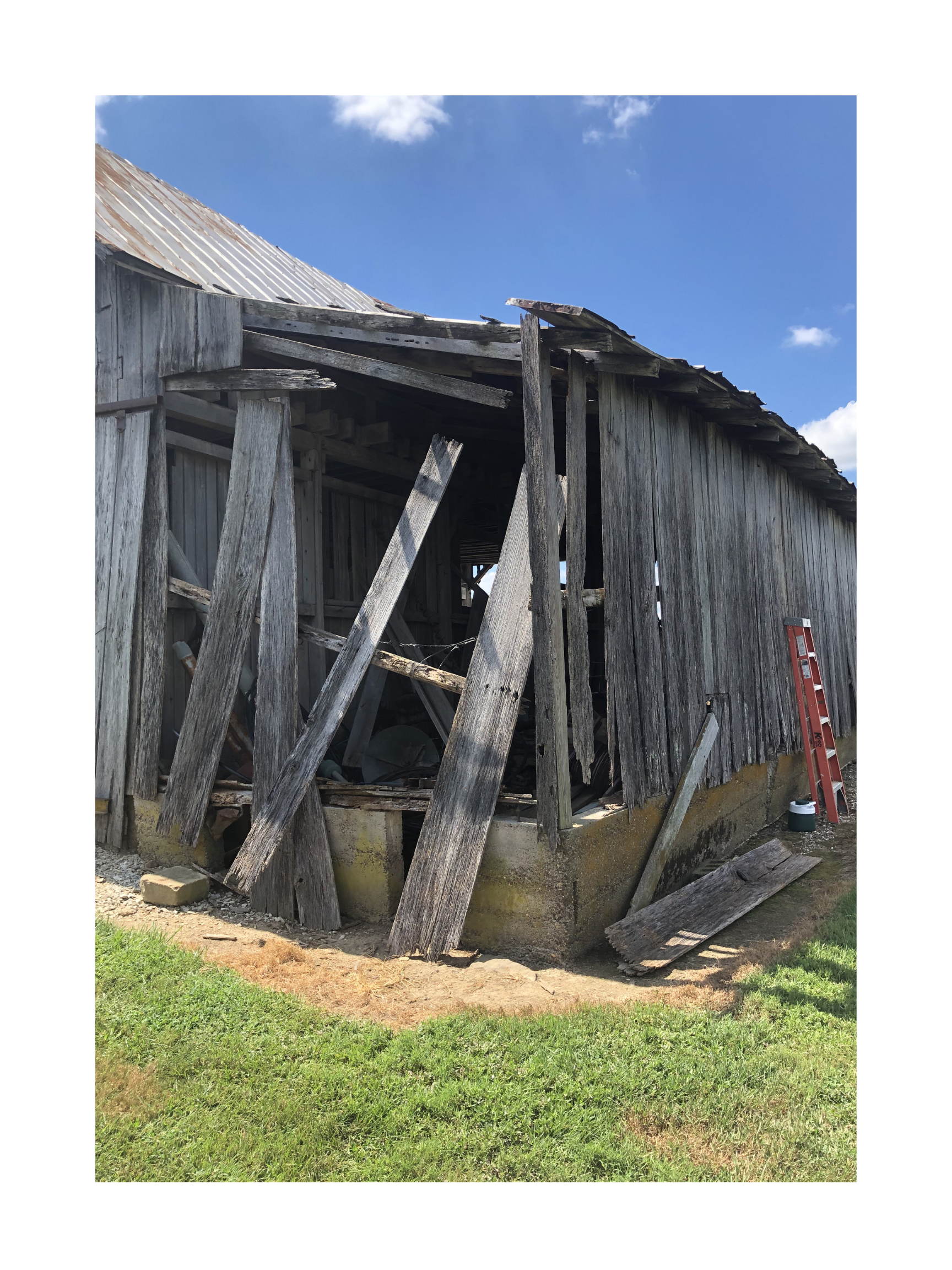 Before - Agricultural Barn Renovation