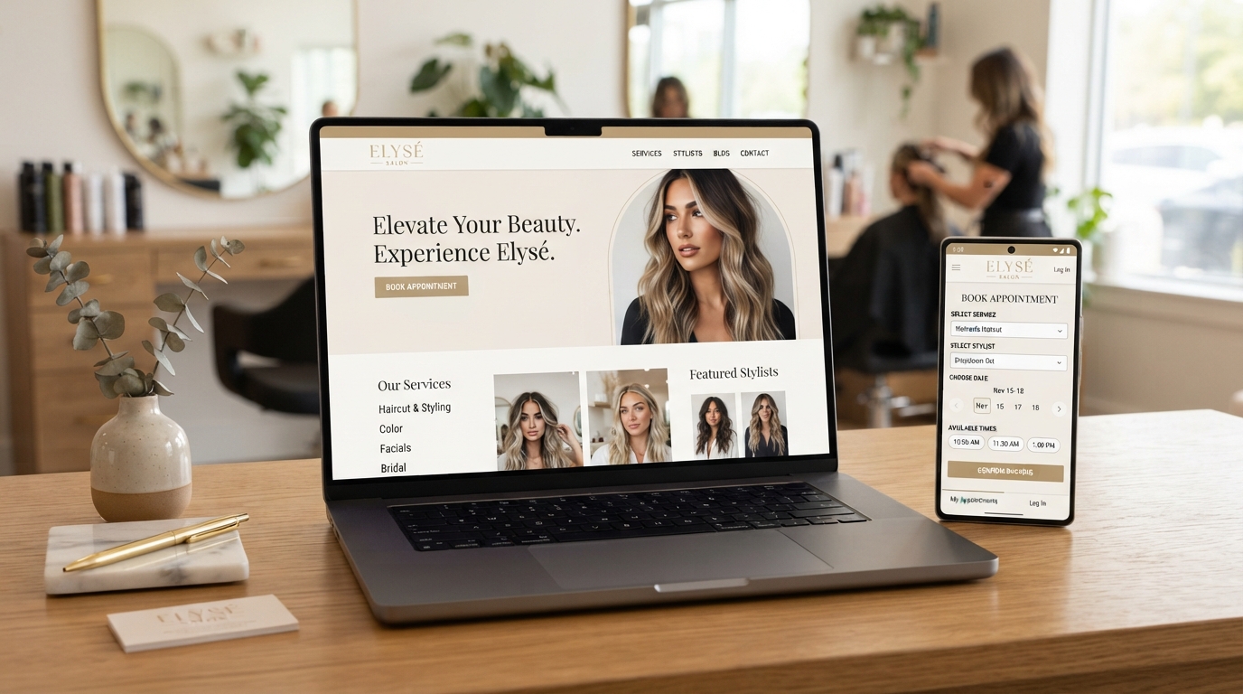 How to Build a Salon Website That Actually Books Appointments