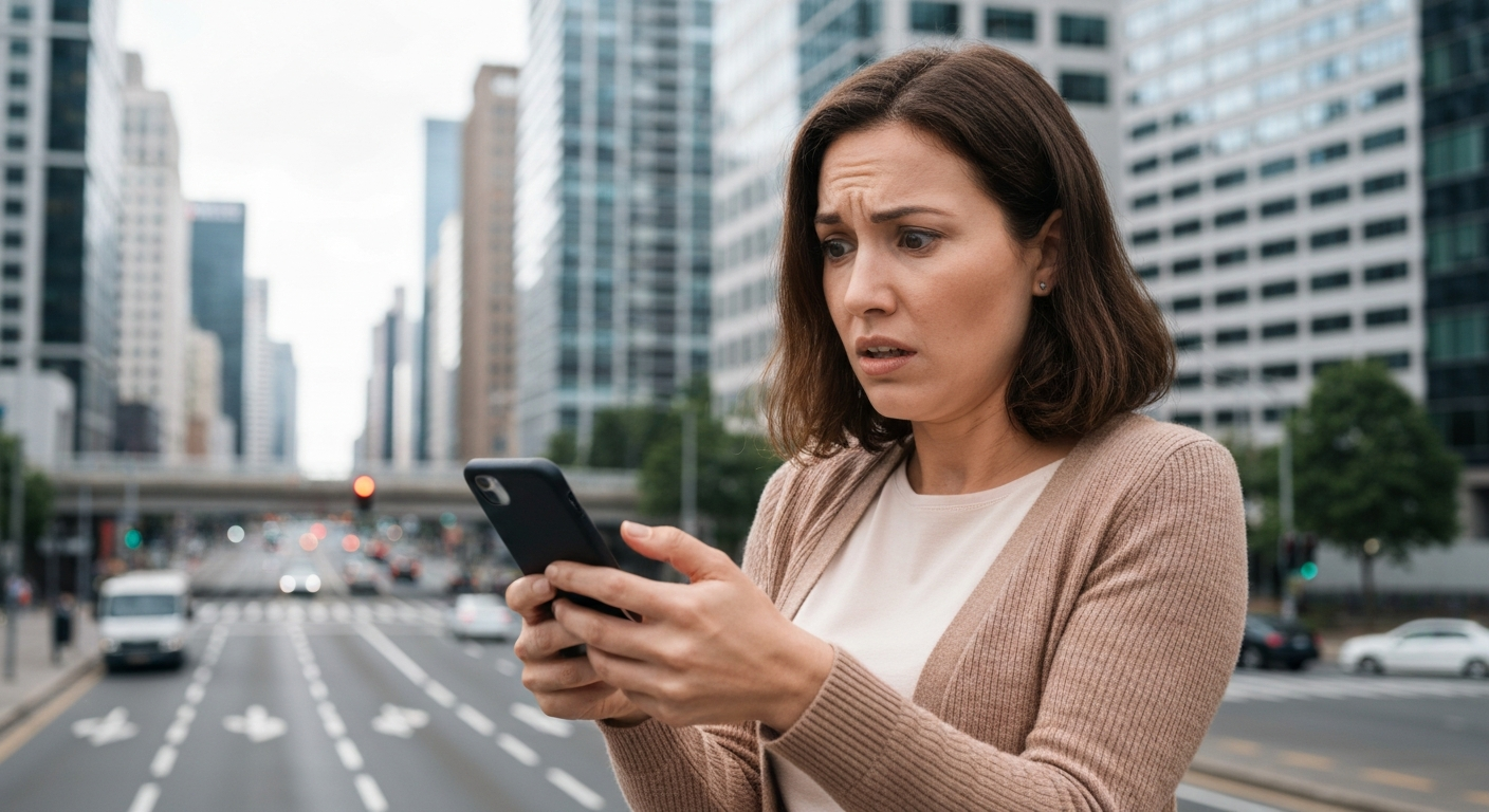 Person looking confused at a laptop screen