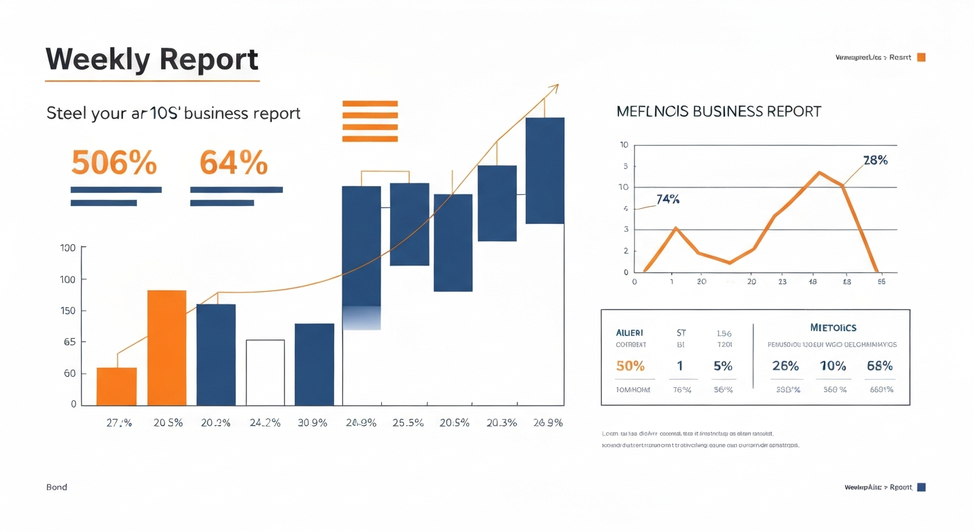 What a weekly business report should show before you buy more traffic