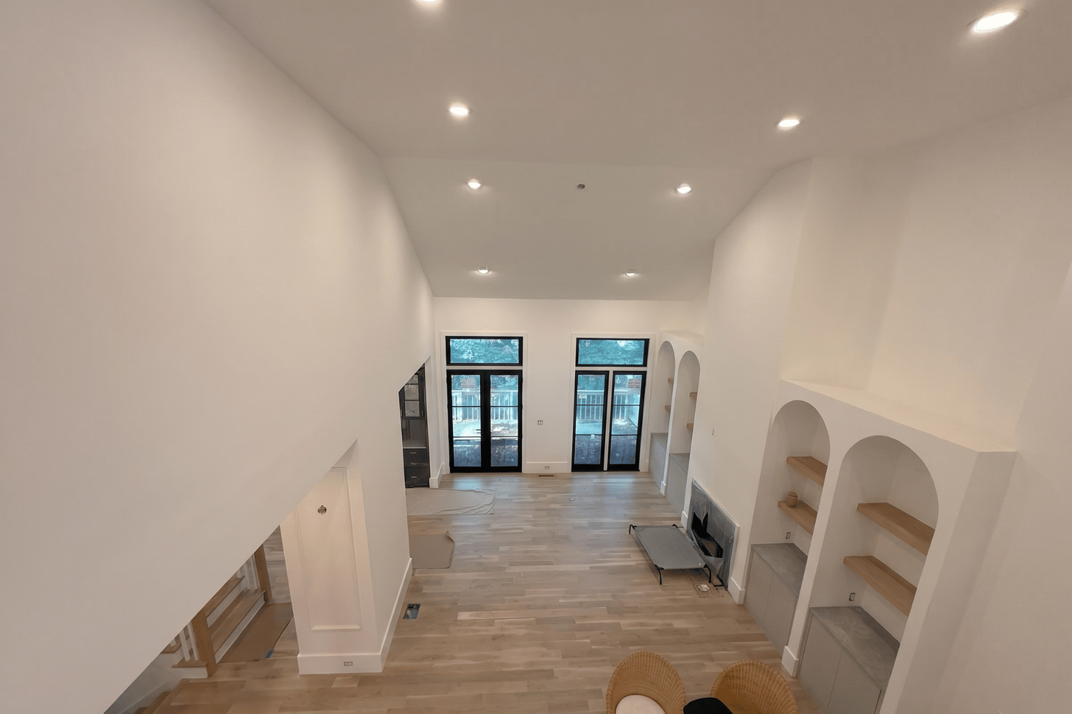 Freshly painted interior view 2