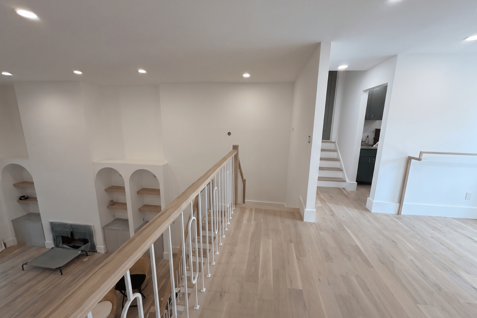 Freshly painted interior view 4
