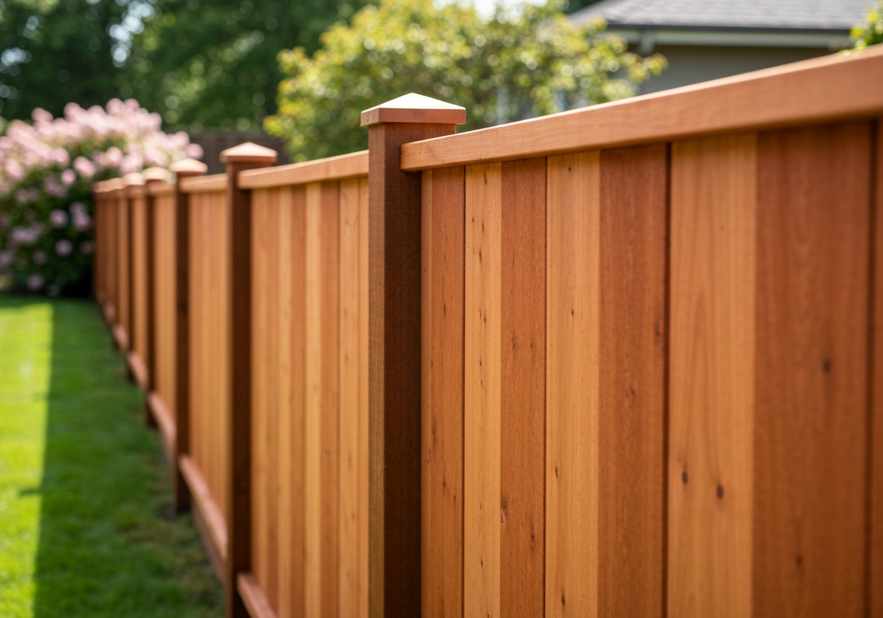 High quality fence installation