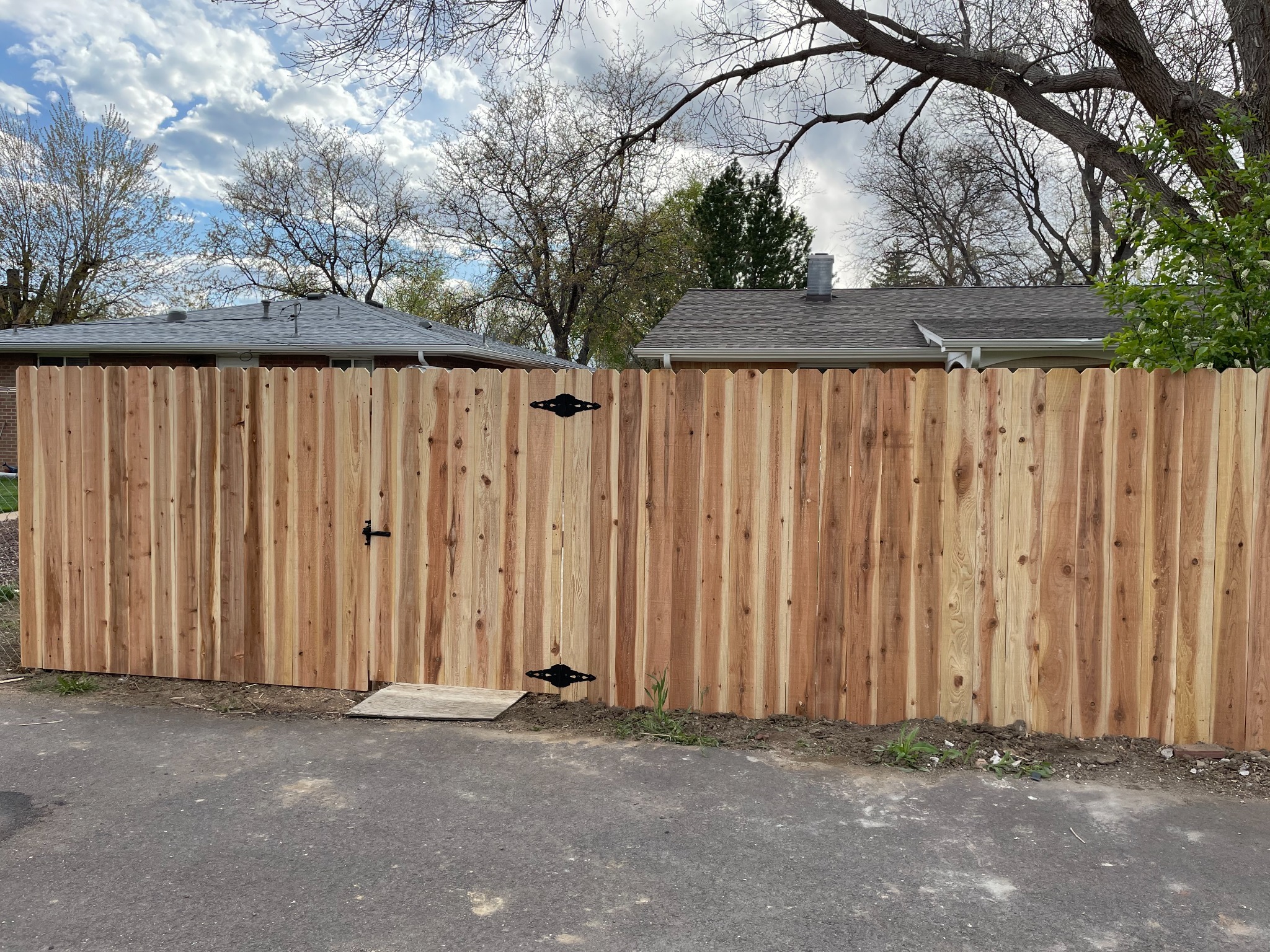 Wood Fence Installation