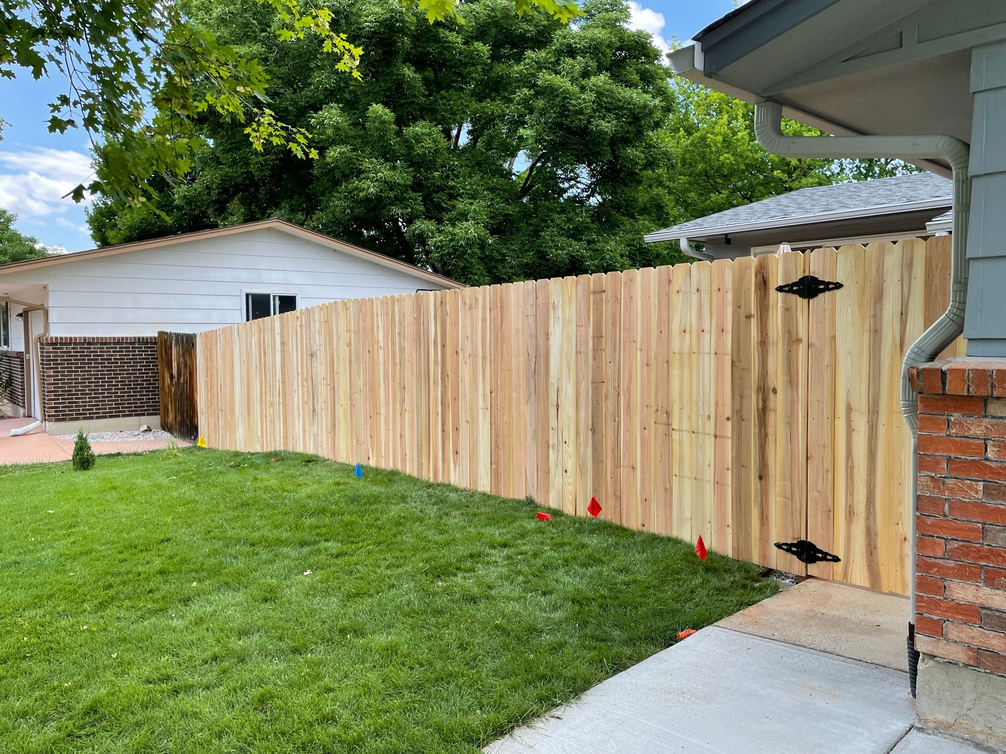 Wood Privacy Fence