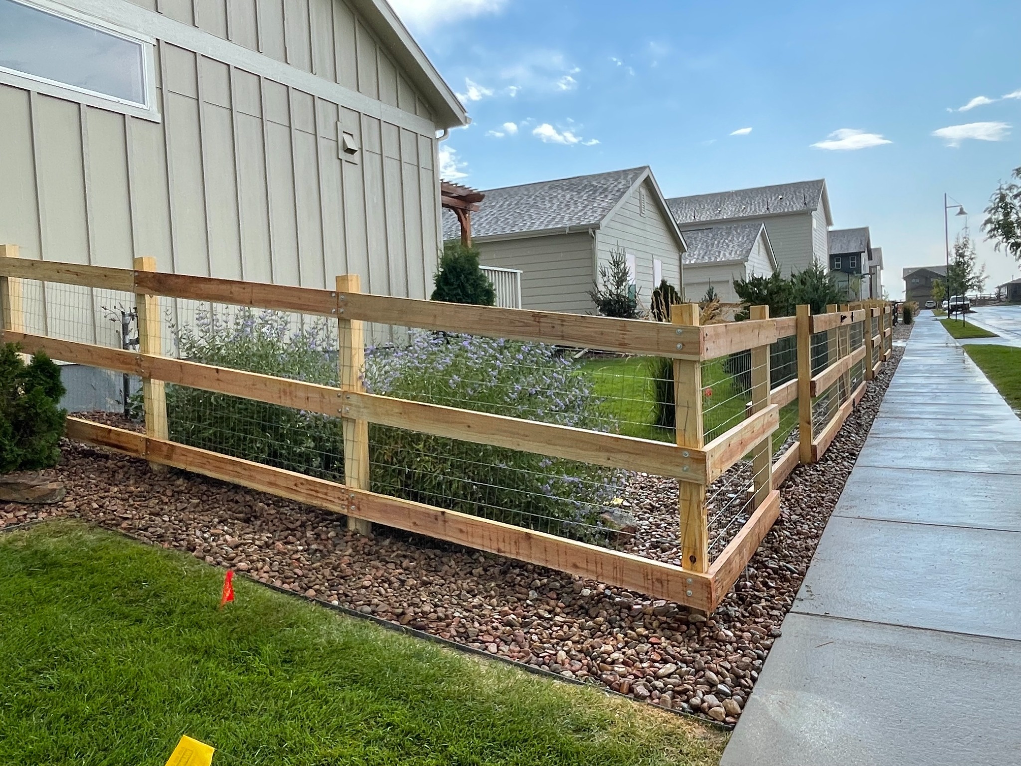 Split Rail Fence Corner