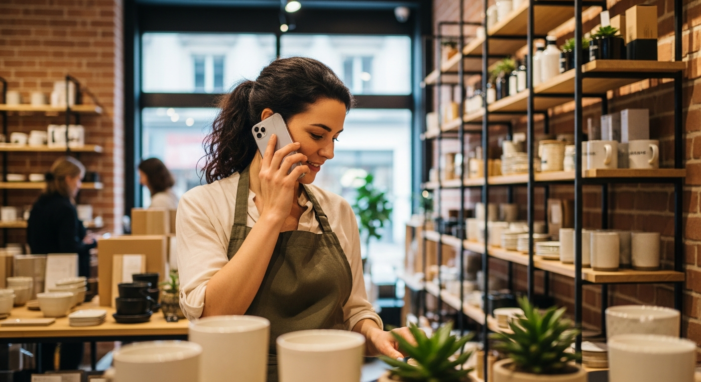 Small Businesses professionals at work