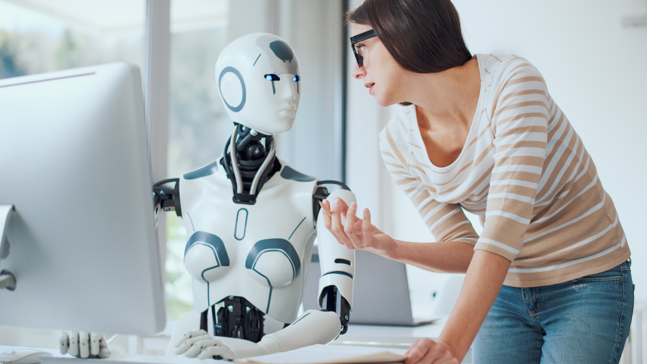 AI and human working together