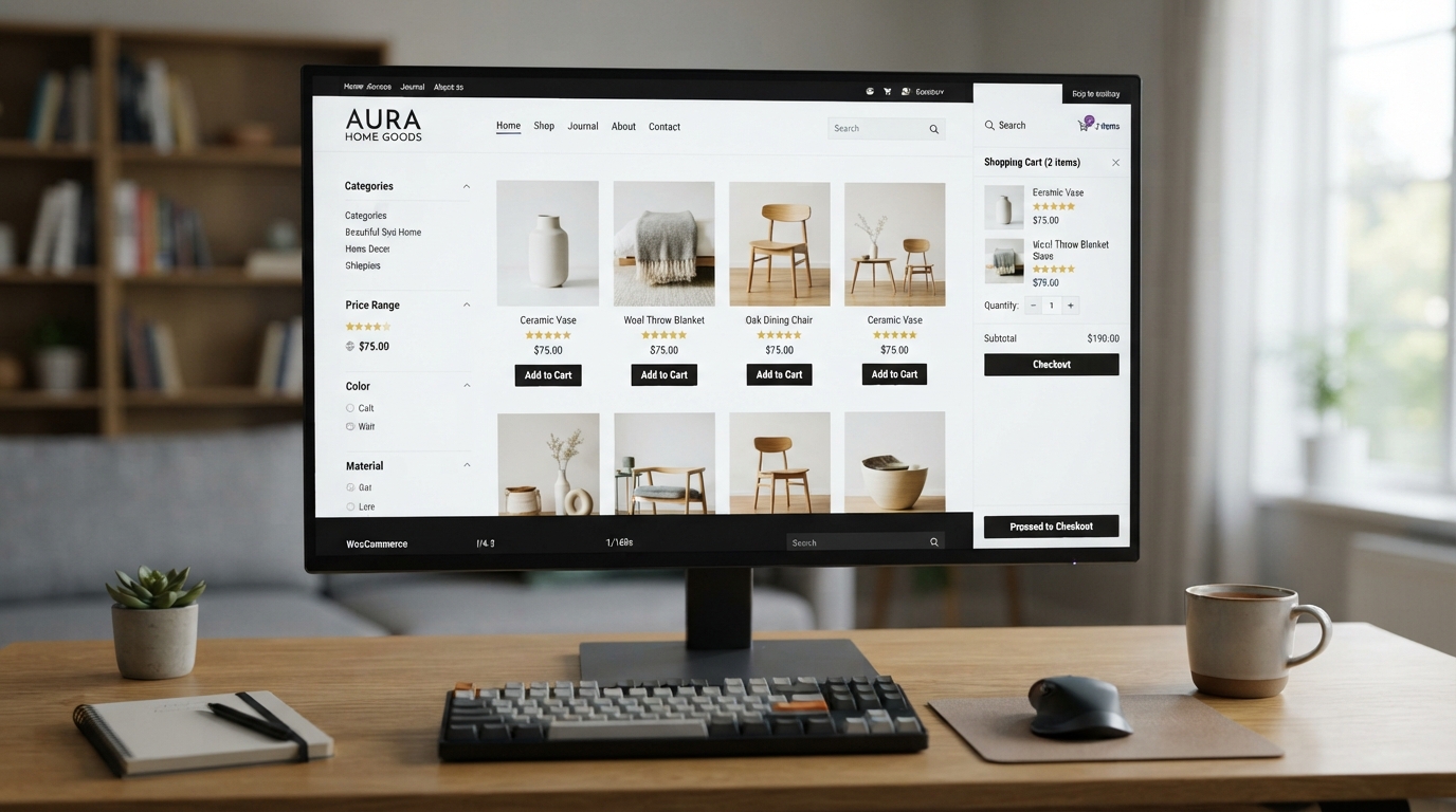 ShopSphere Store — WooCommerce E-Commerce