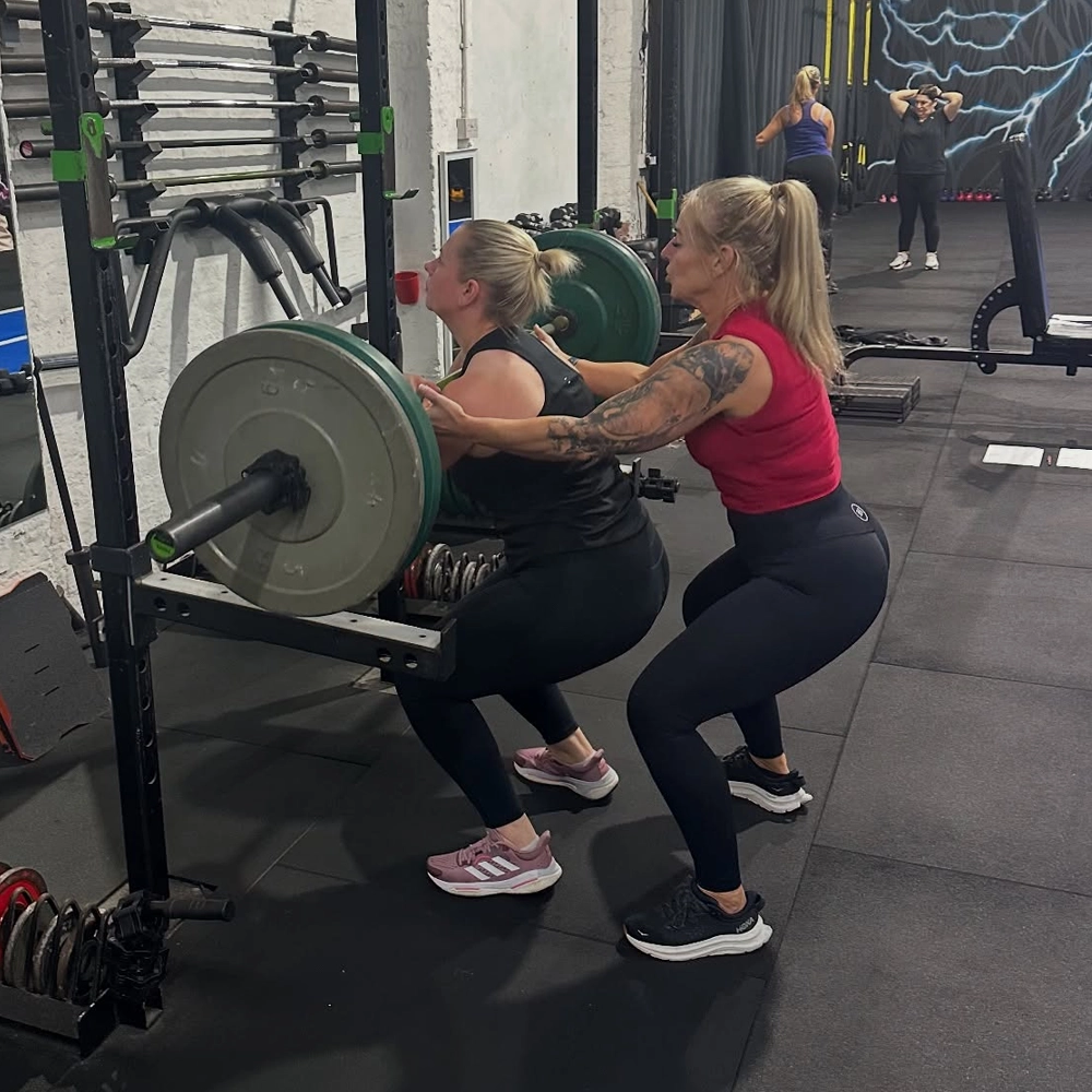 Women's fitness training session 6