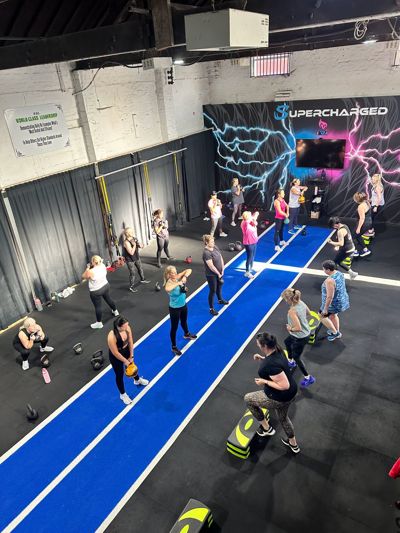 Women's fitness training session 2