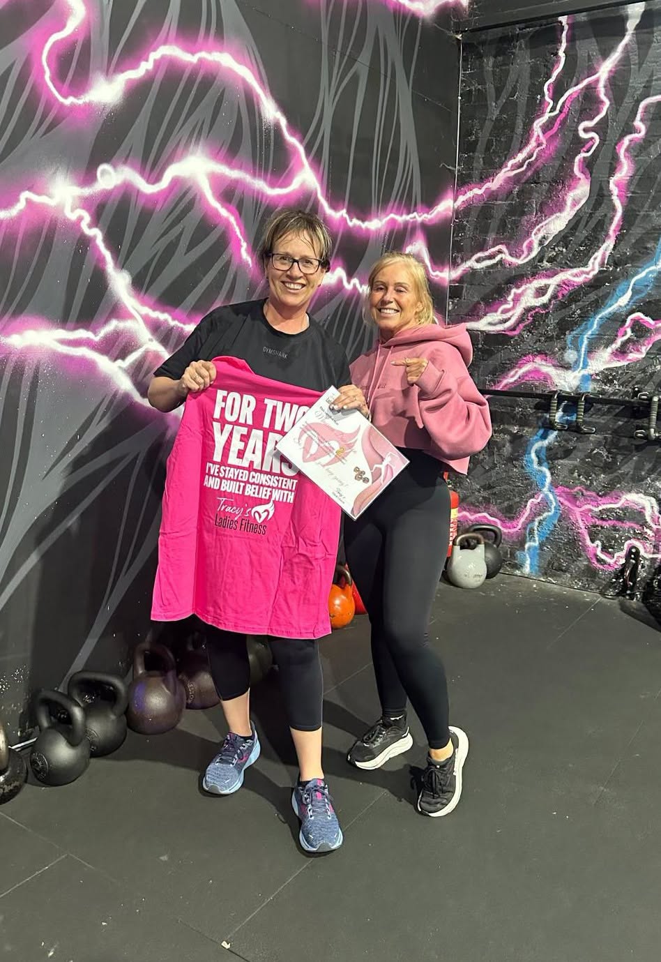 Women's fitness training session 3