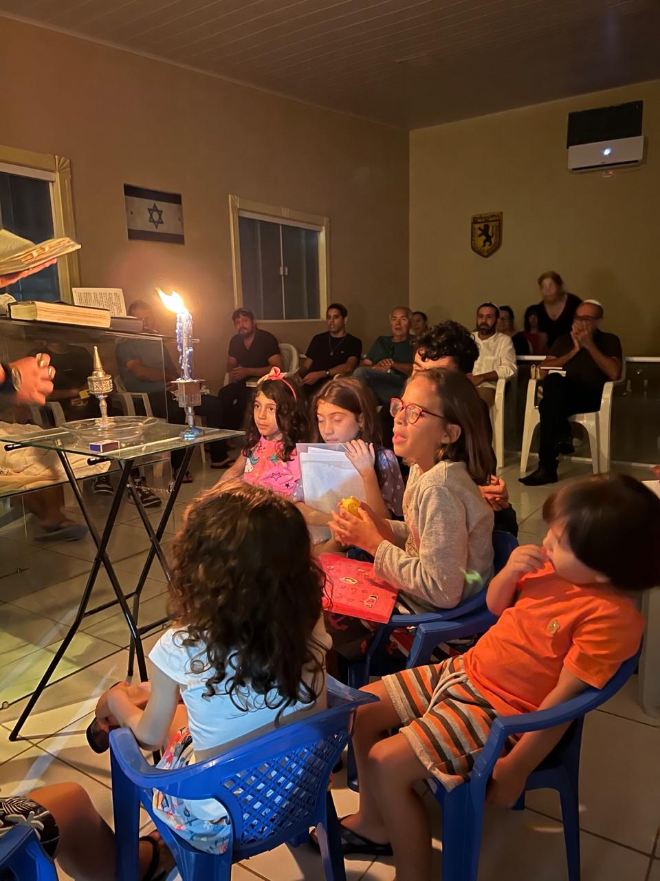 Crianças da comunidade