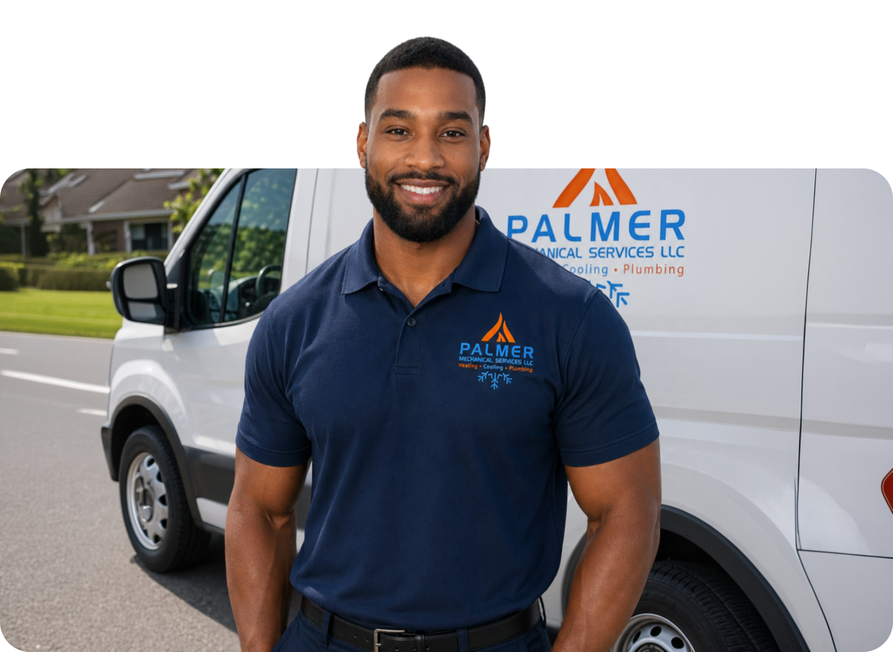 HVAC technician repairing air conditioner in Lehigh Valley PA