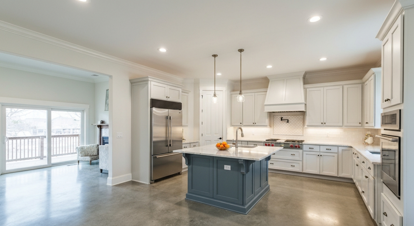 Custom kitchen cabinets installed in Westlake LA home
