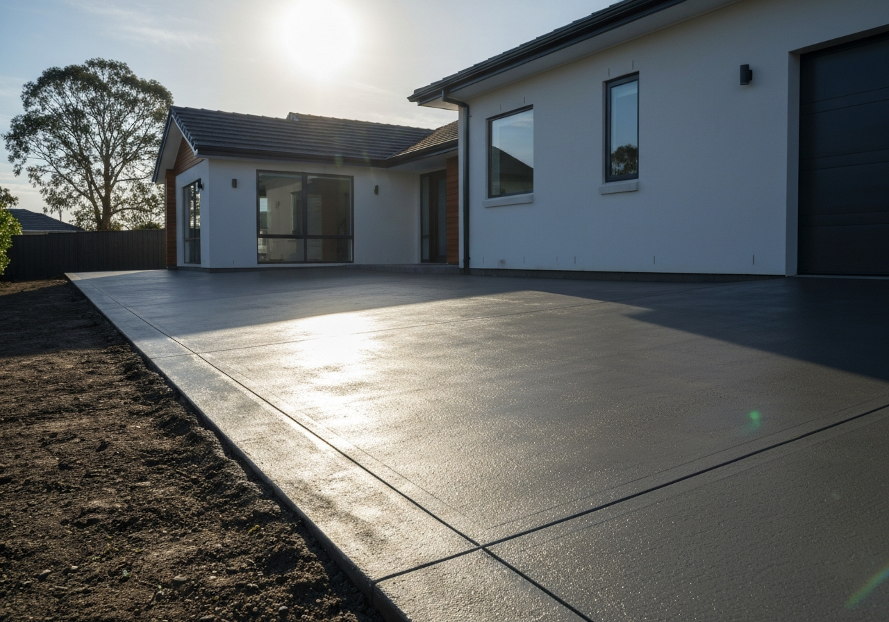 Concrete Driveway Extension
