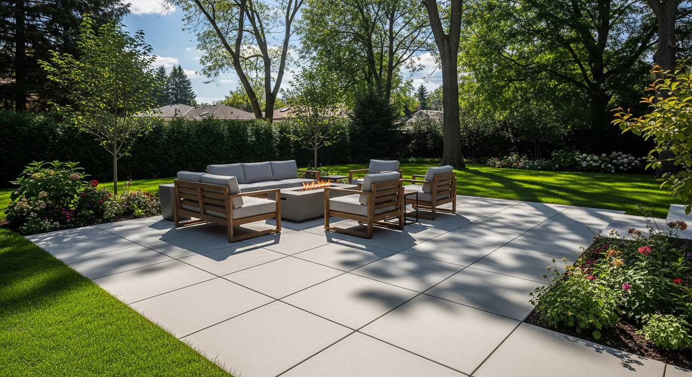 Concrete Patio Extension