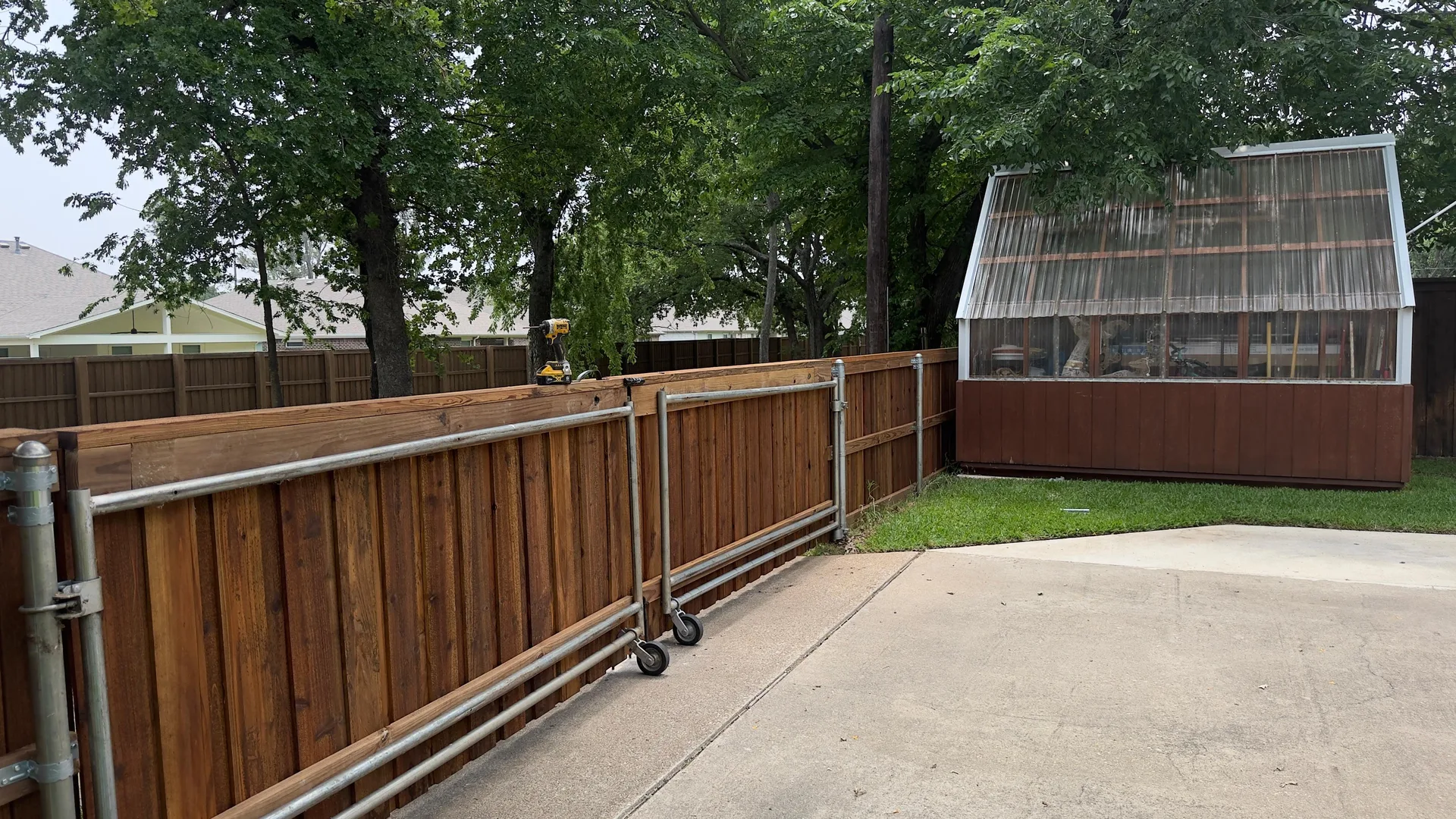Custom Gate Installation