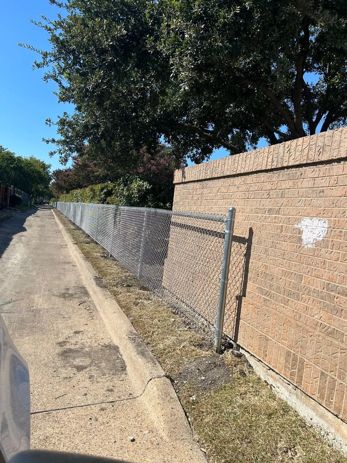 Chain Link Fence Installation