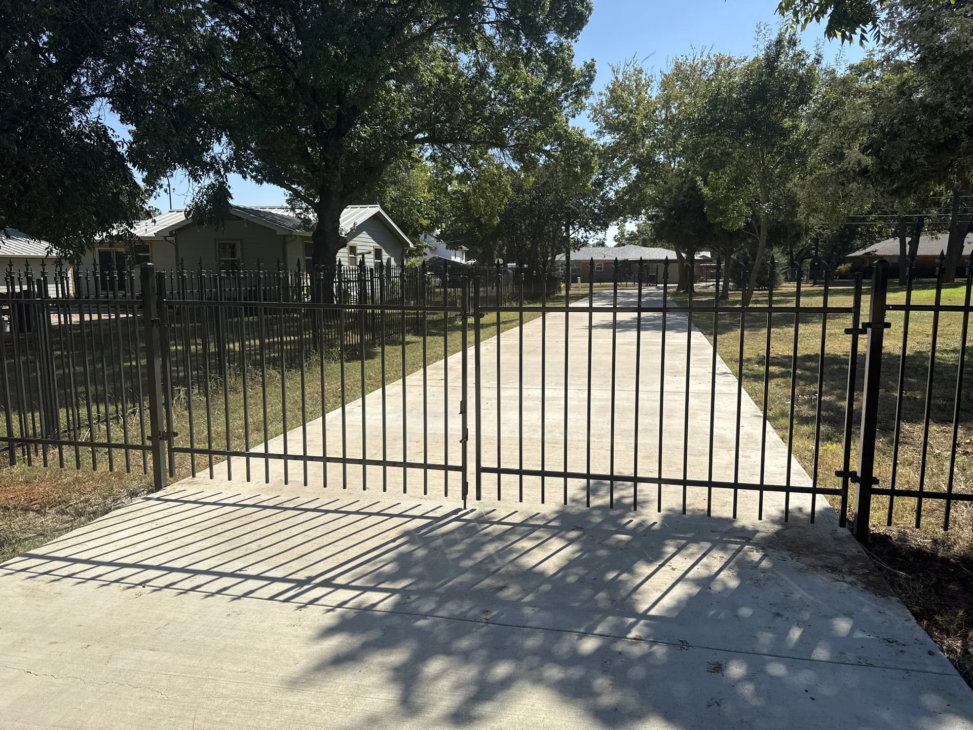 Wrought Iron Fence Installation