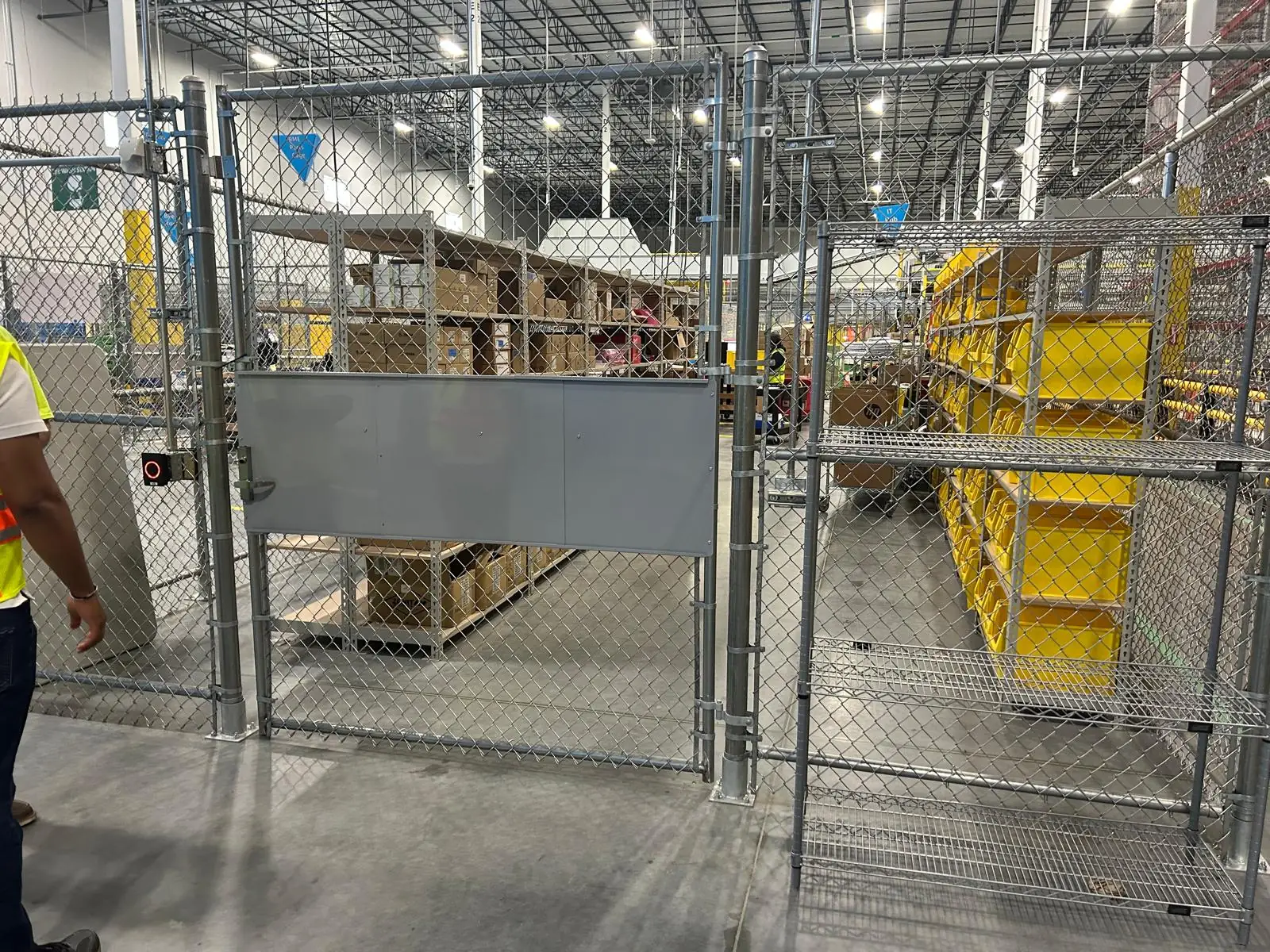 Commercial fencing project Texas DFW - security fencing in Fort Worth