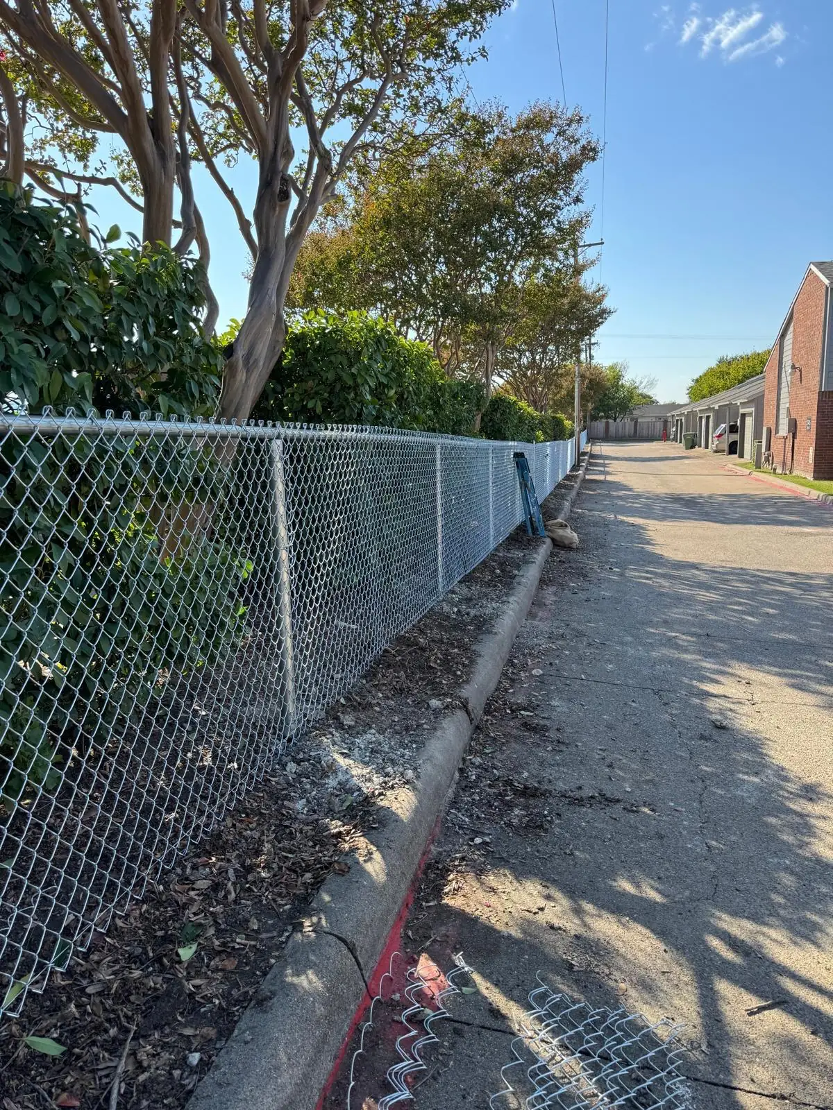 Chain Link Fence Installation