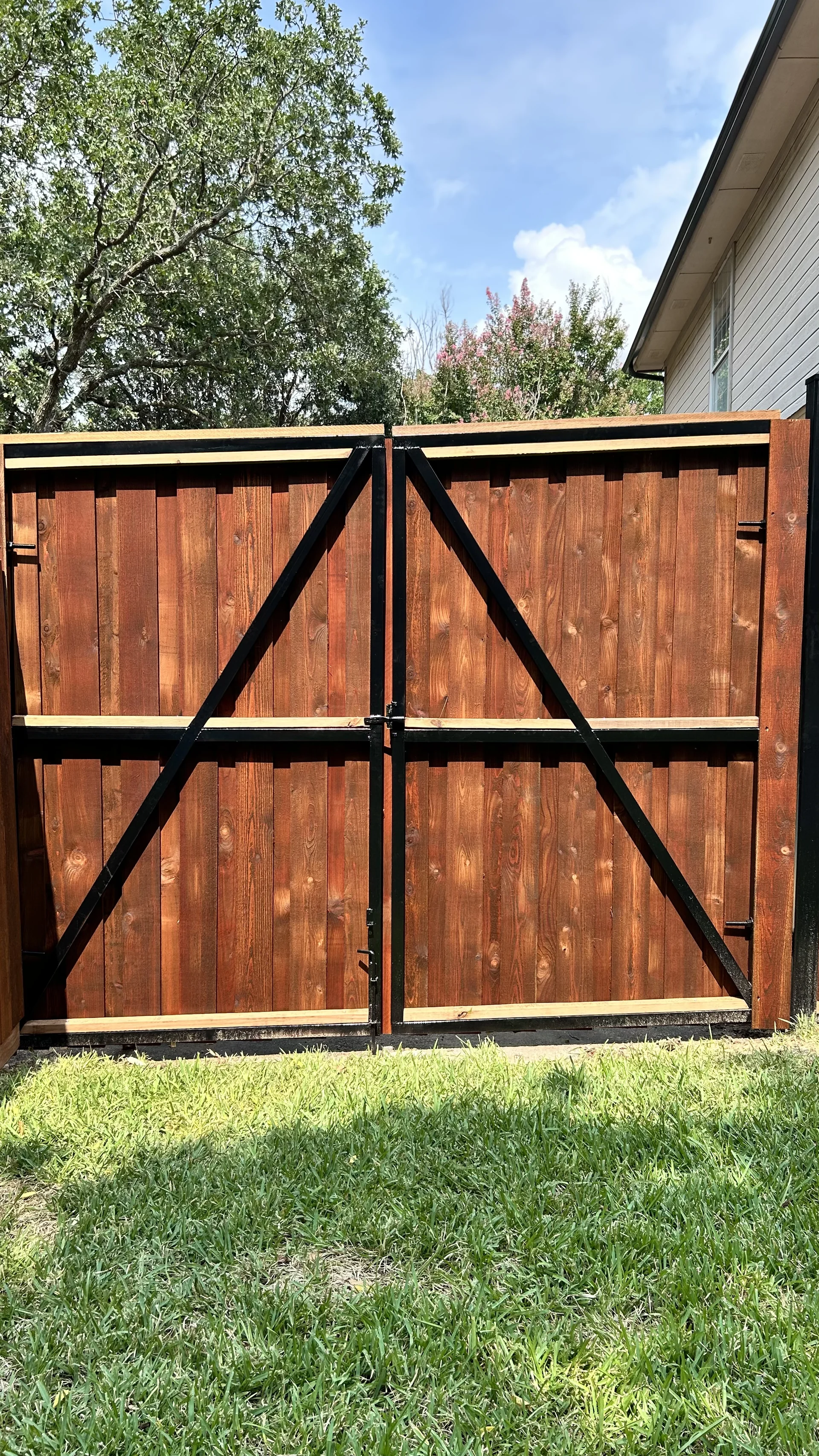 Custom Wood Fence