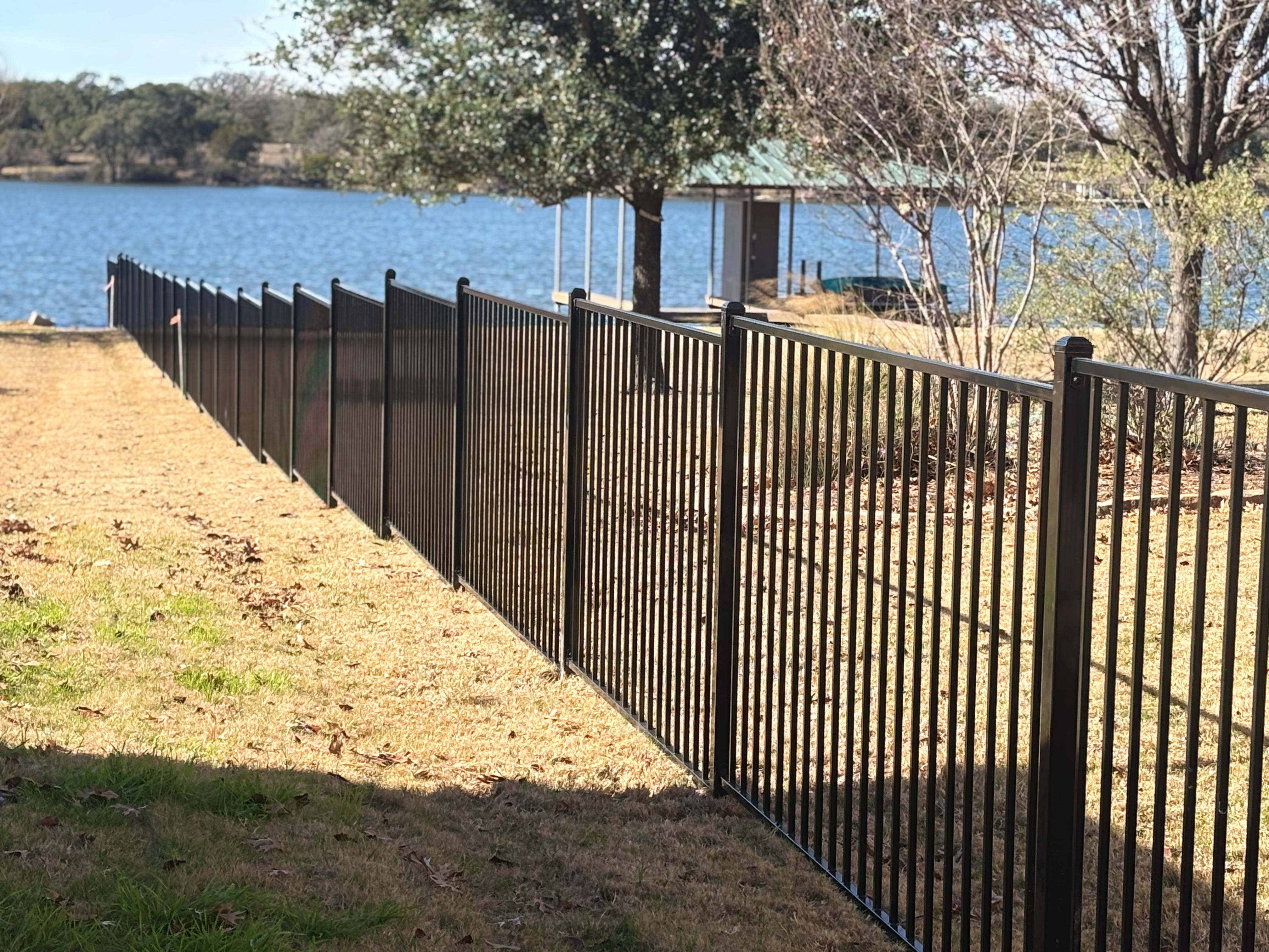 Wrought Iron Fence Installation A&O Texas Solutions