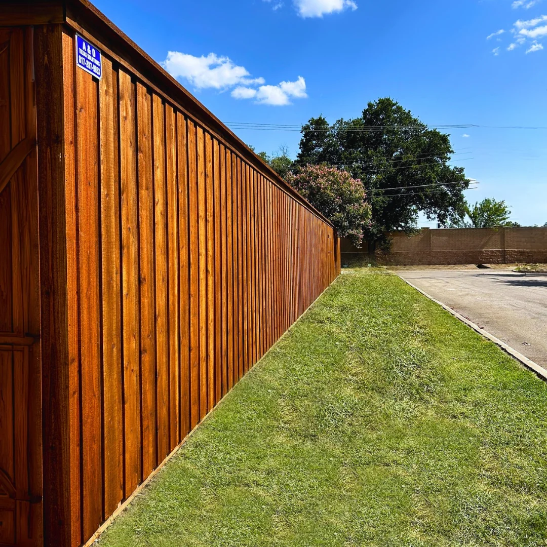 A&O Texas Solutions Fence Installation