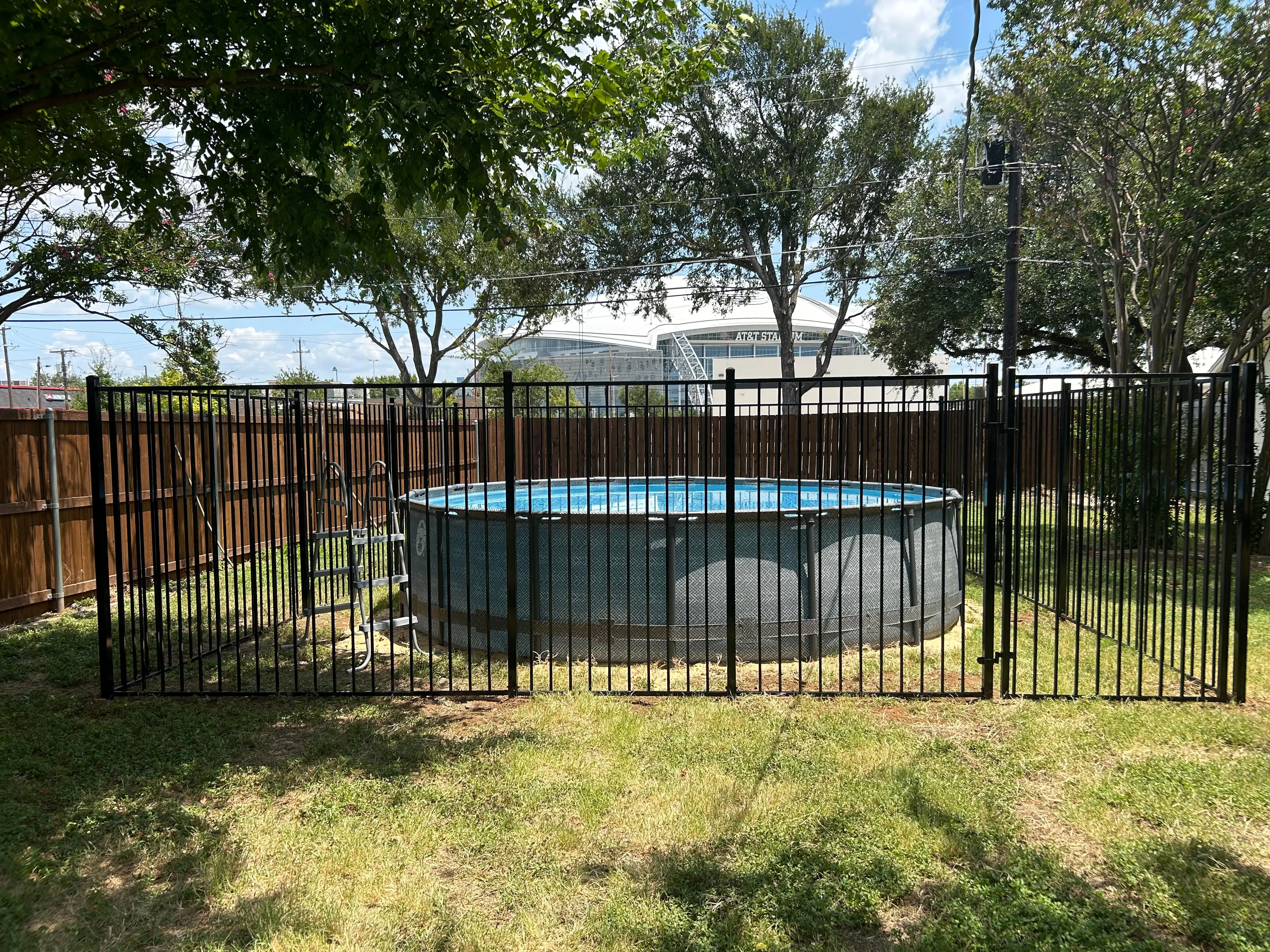 Wrought Iron Fence Installation