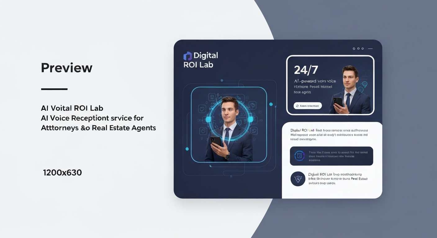 AI Receptionist for Attorneys
