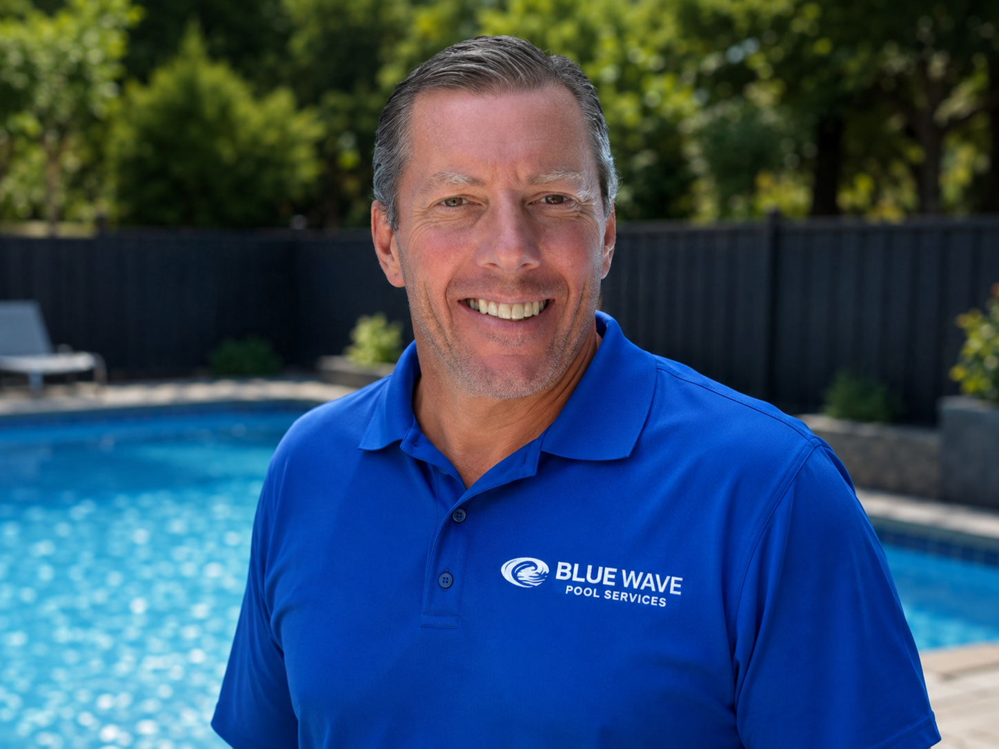Dave Corson, Owner of Blue Wave Pool Services
