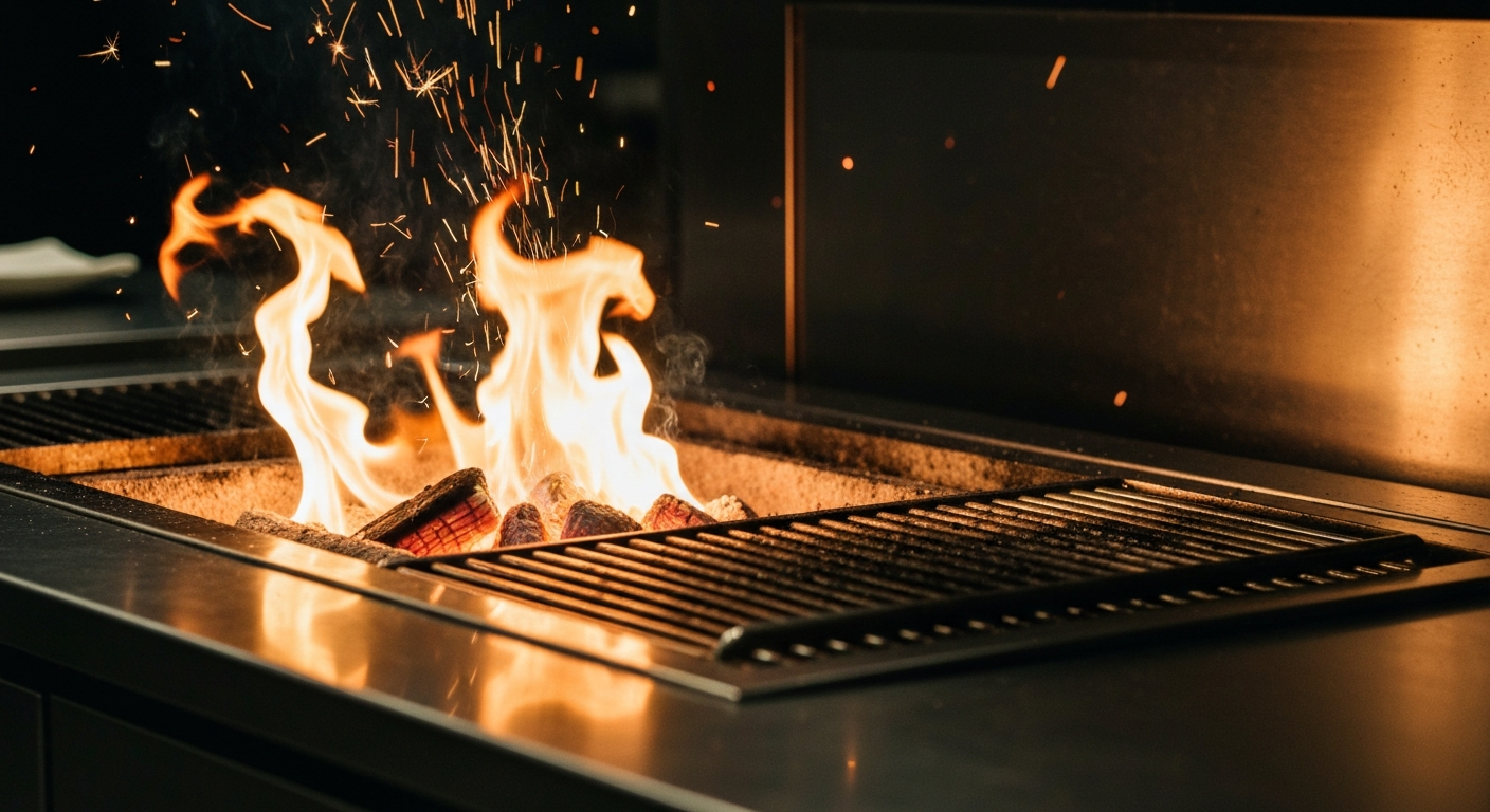 Fire and grill