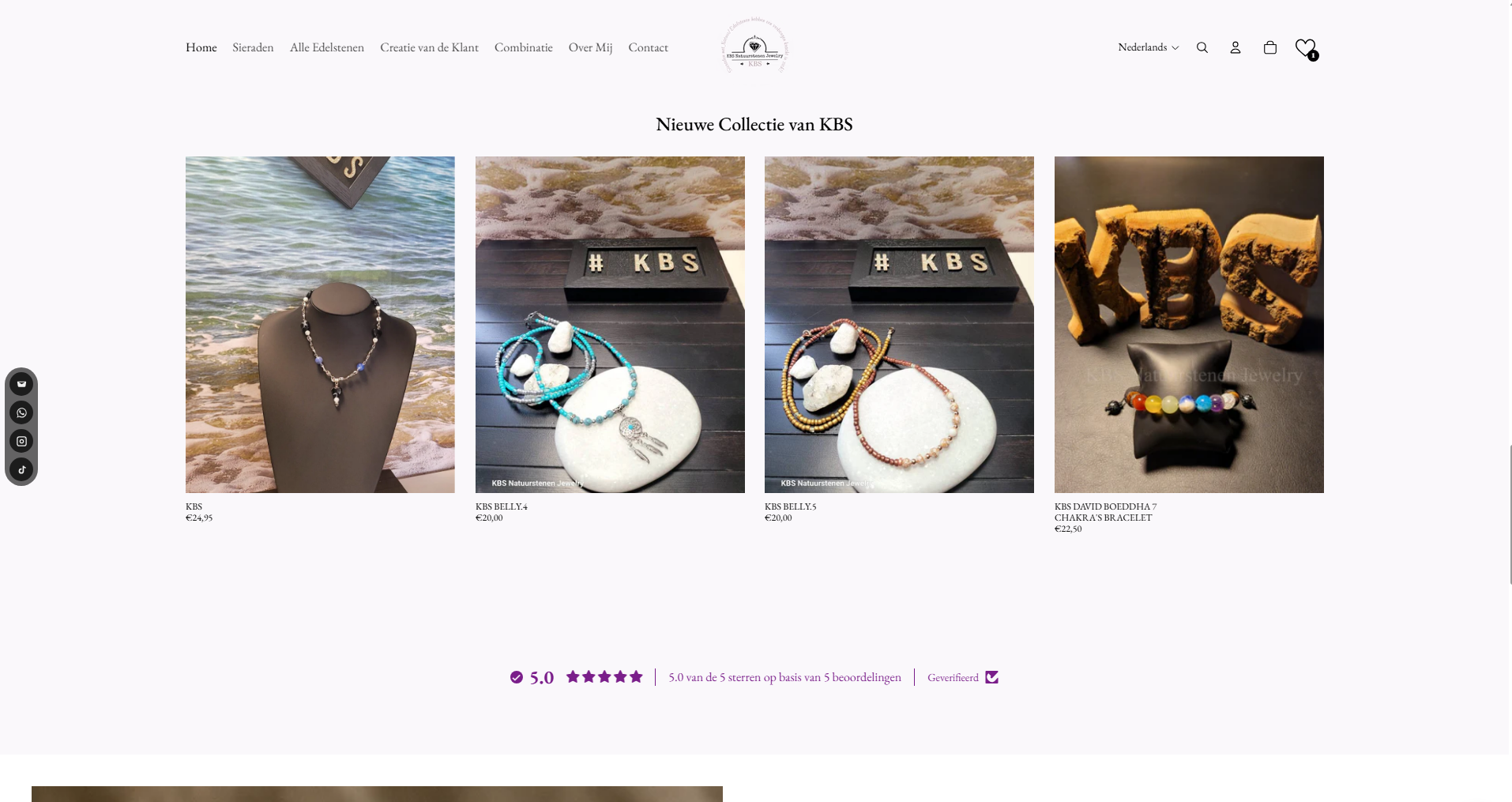 KBS Natuurstenen Jewelry screenshot 4