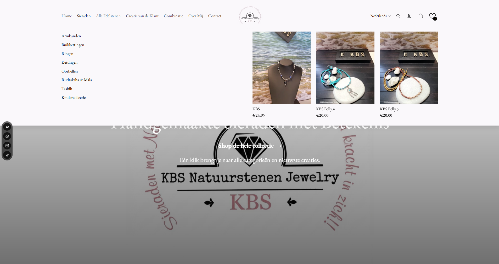 KBS Natuurstenen Jewelry screenshot 3