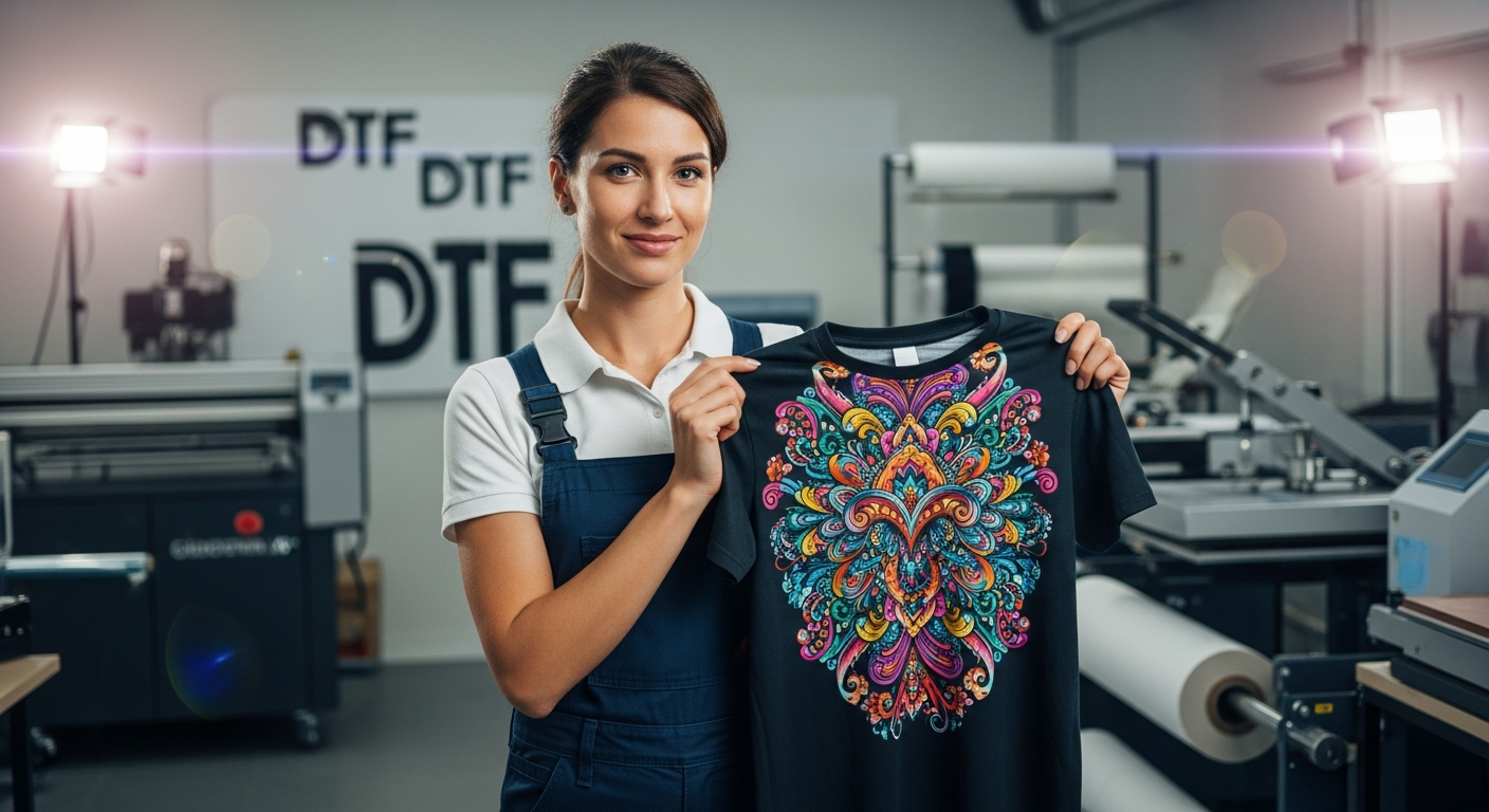 DTF printing process