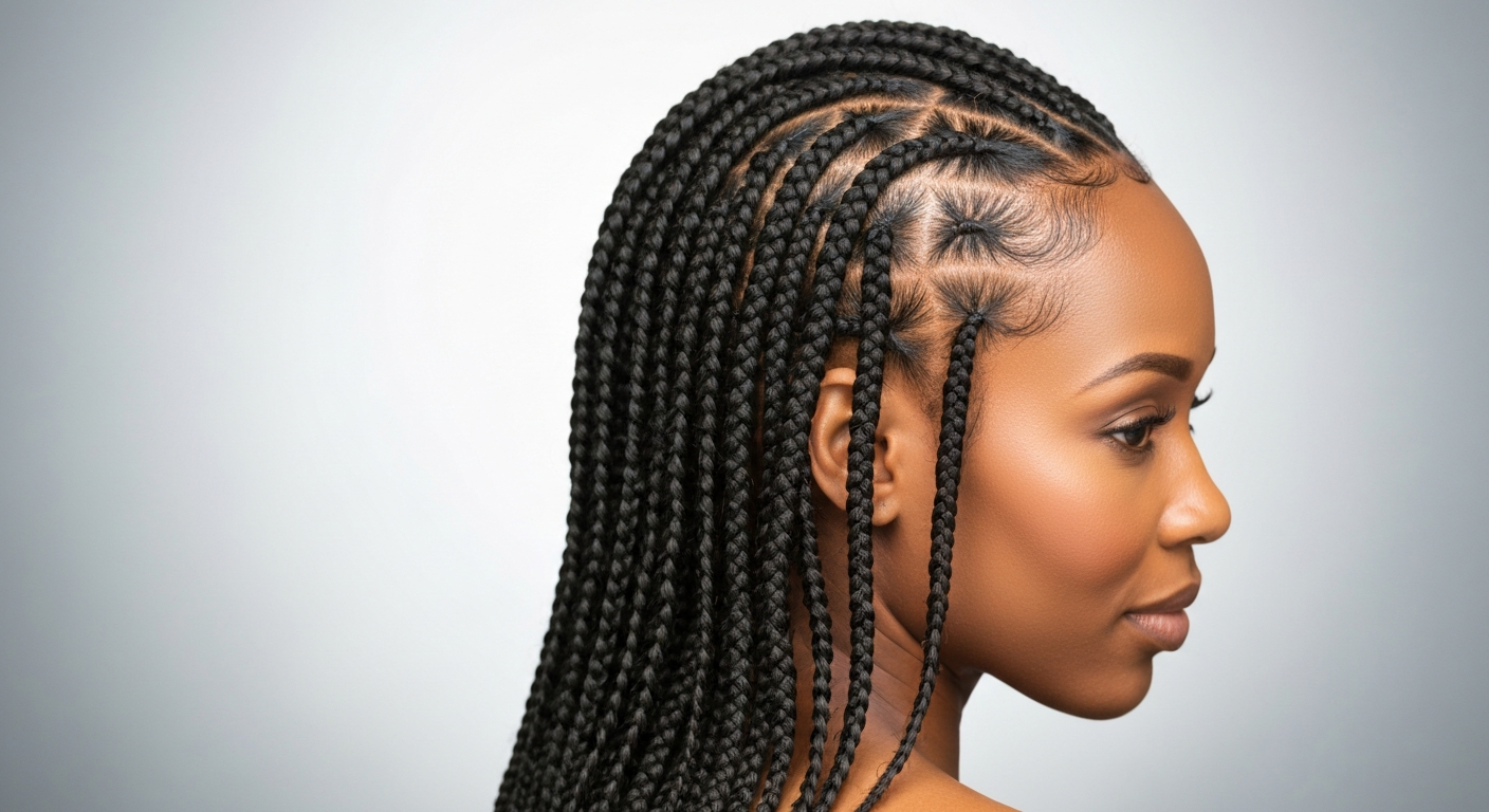Knotless Braids and Protective Styling