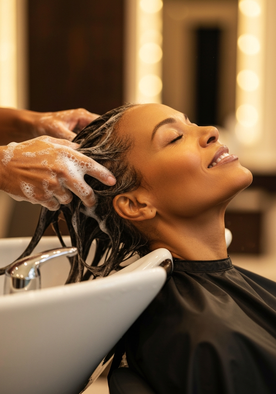 Shampoo and scalp cleanse Mississauga — Roxy's Hair Design