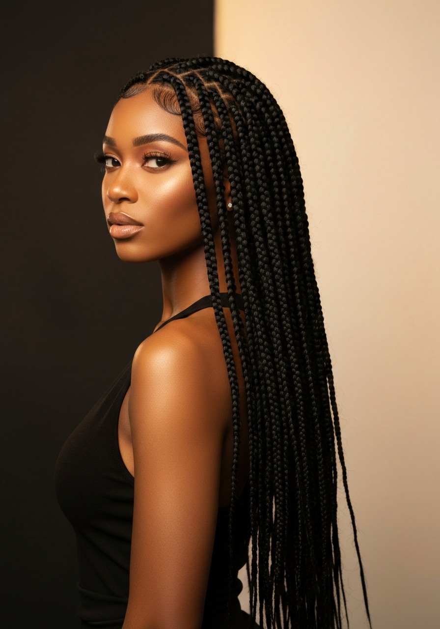 Knotless braids Mississauga — Roxy's Hair Design