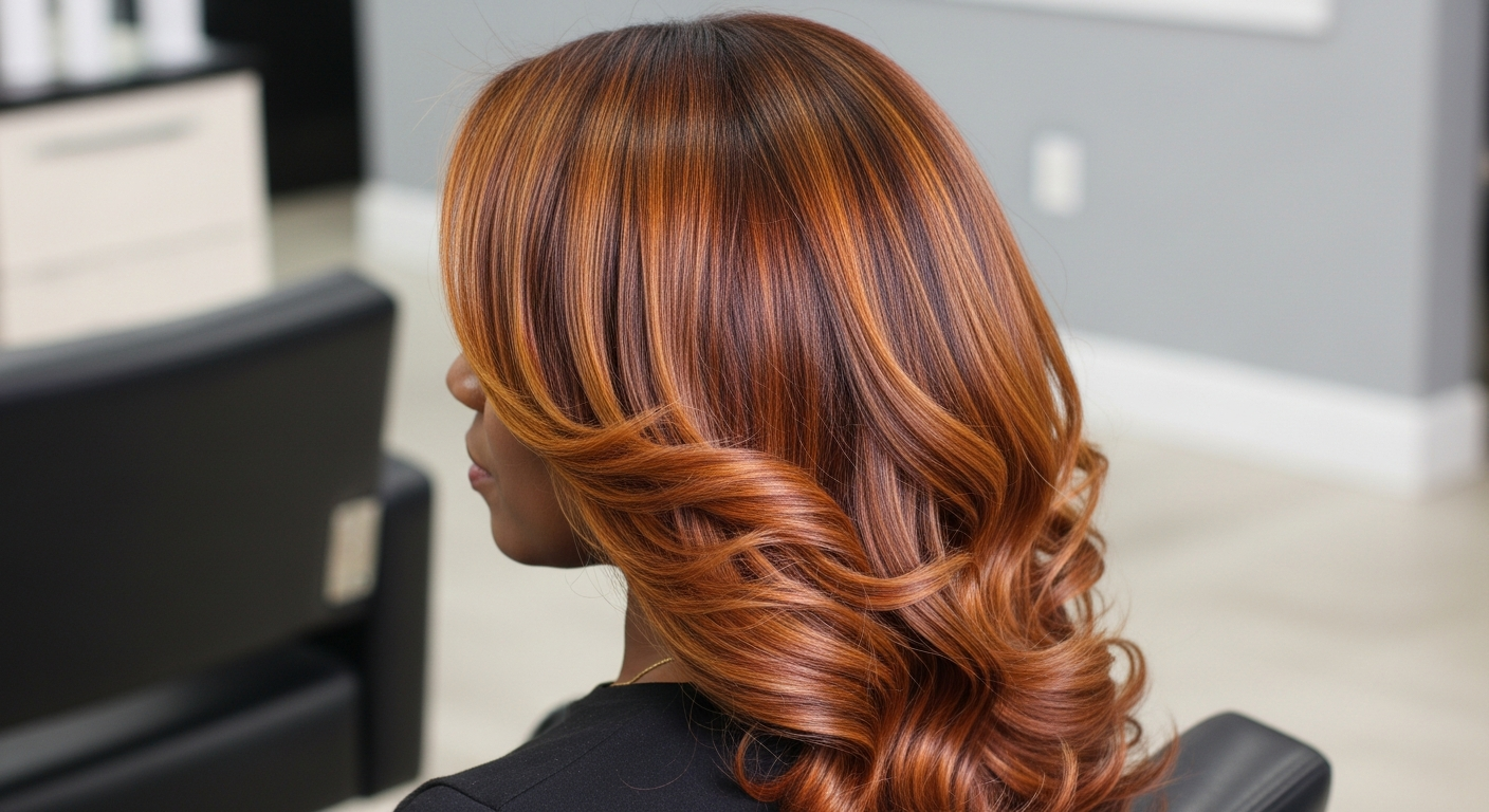 Vibrant Hair Colour and Highlights
