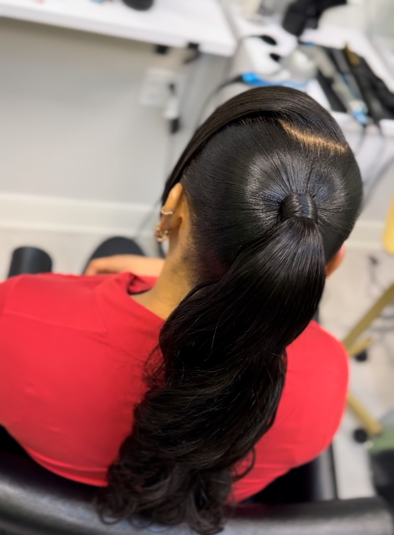 Sleek High Ponytail