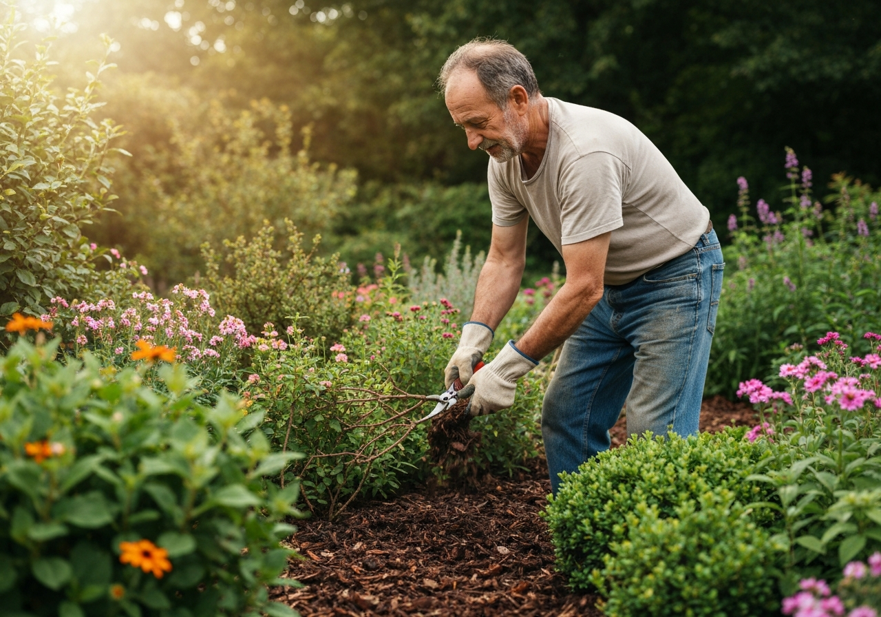 Organic maintenance of accompanied spaces