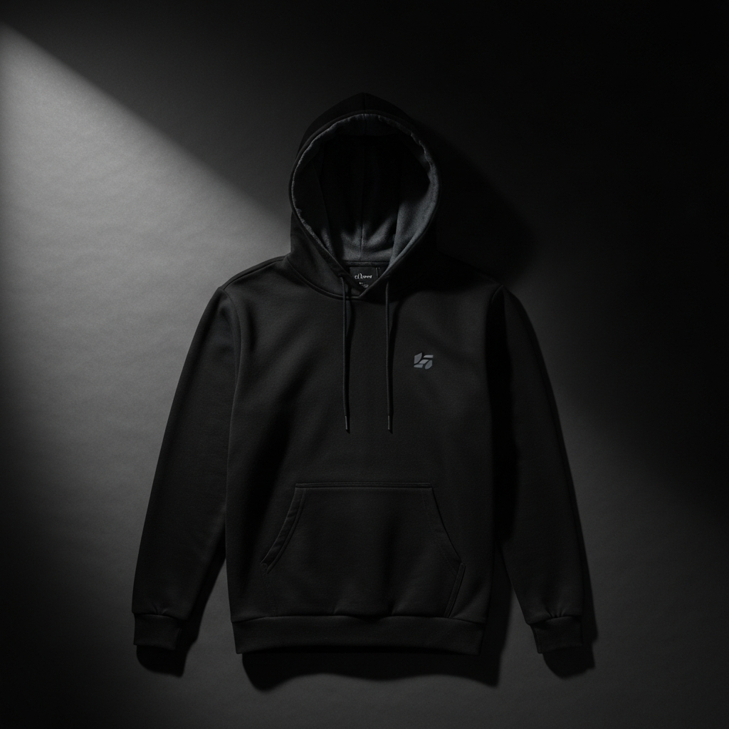Classic Black Hoodie