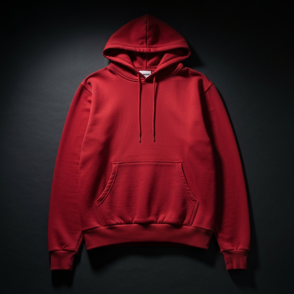 Bold Red Hoodie