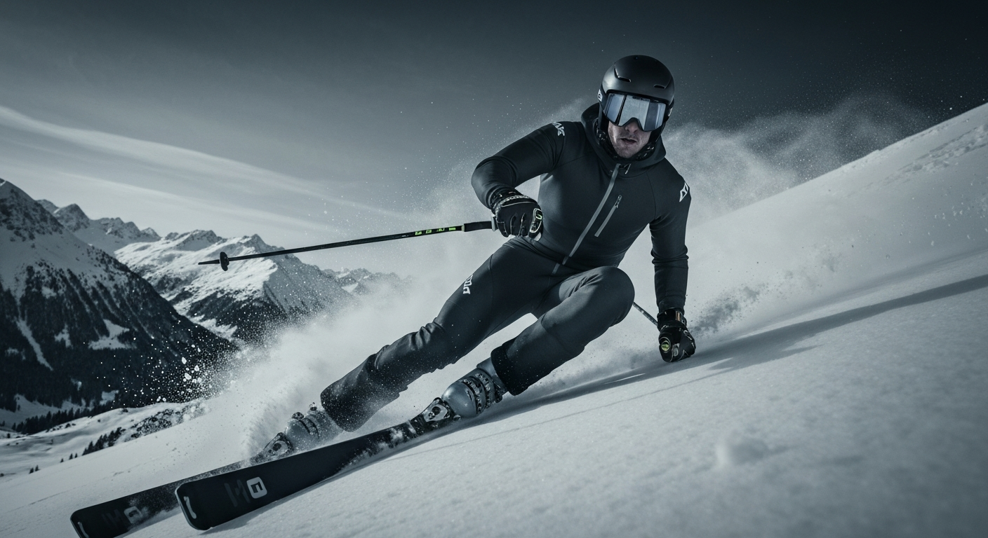 Technical skiing