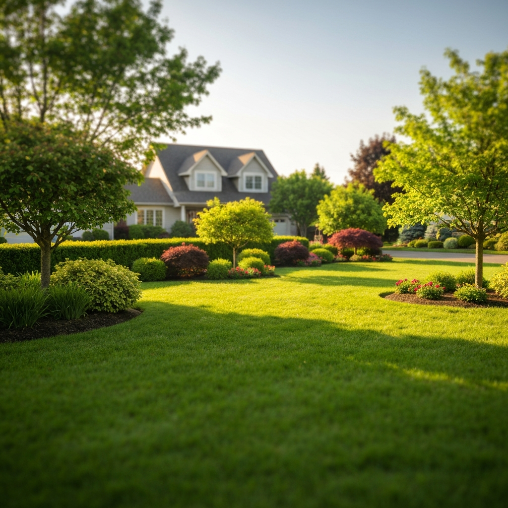 Beautiful Lawn Background